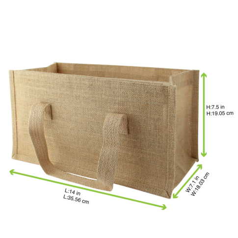 Borsa tote in iuta