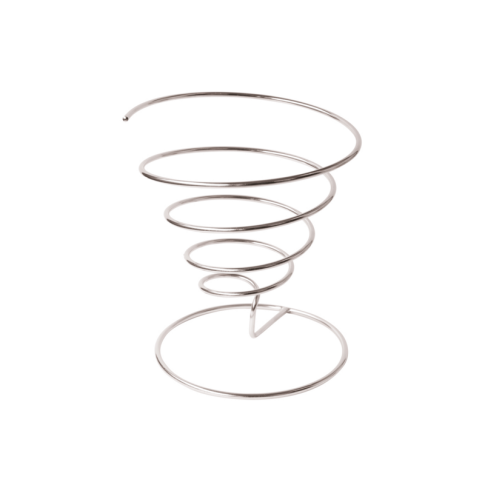 AnSaw Portacucchiai A Forma Di Cigno Con 8 Cucchiaini Fiore In Acciaio Inox: Set Da Caffè Elegante - 2