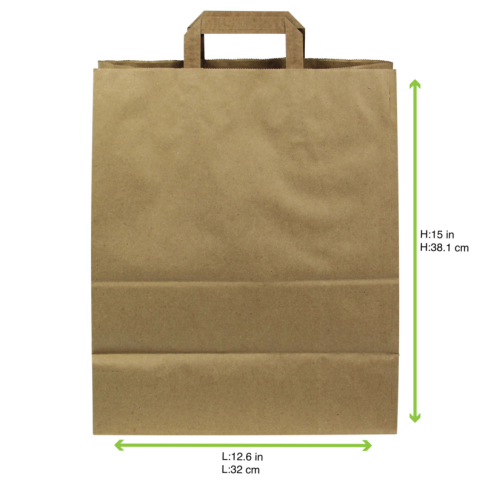 Shopper in carta kraft doppia parete