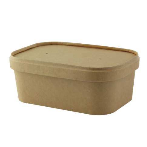 Vaschetta "Recaty" in cartone kraft rigido