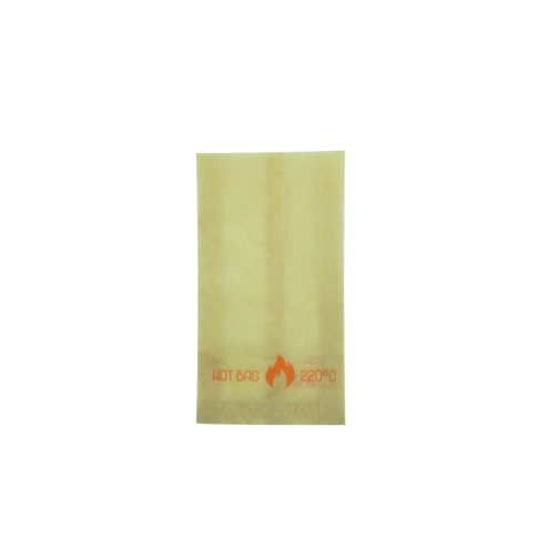 Sacchetto in carta scura kraft, speciale per forno