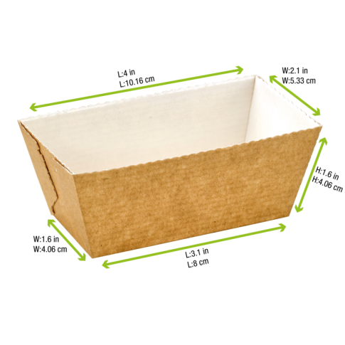 Stampo da forno in carta kraft