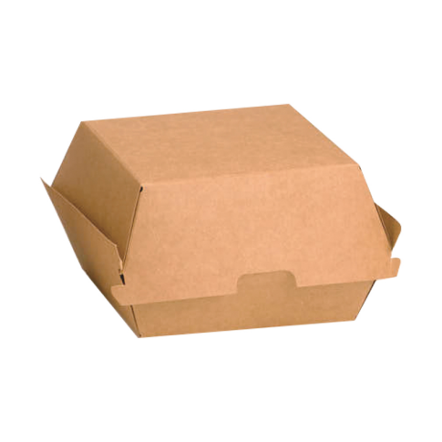Scatola per hamburger in cartone kraft