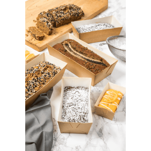 Stampo da forno in cartone con microcanule