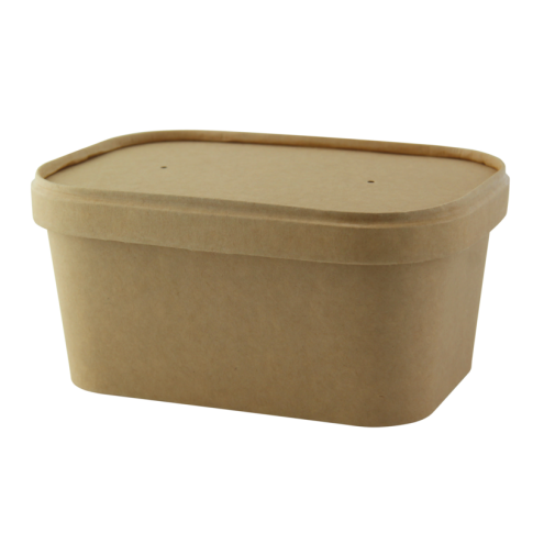 Vaschetta "Recaty" in cartone kraft rigido