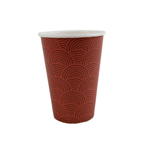 Bicchiere cartone bianco (PAP20)  H92mm 215ml