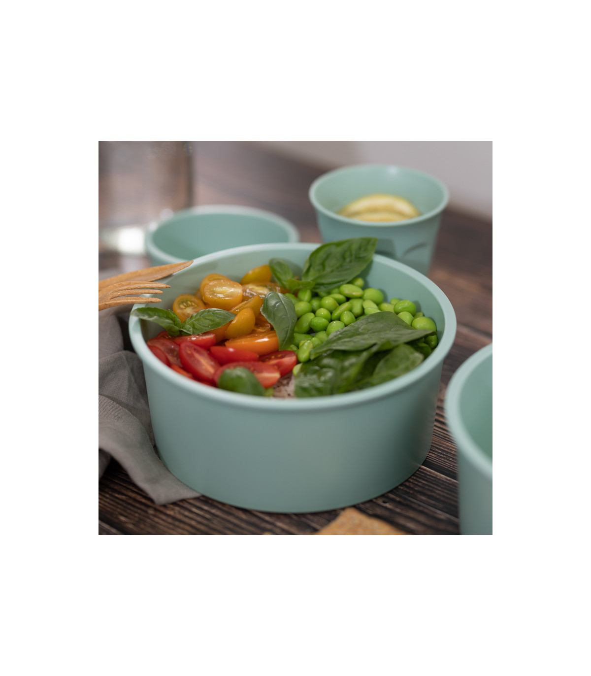 HALSE OUTFITTERS Bicchiere Termico In Acciaio Inox Con Manico – Isolato Sottovuoto, Doppia Parete, 8” – Verde Militare - 3