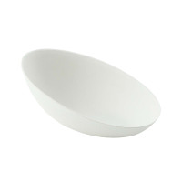 Fingerfood in polpa di canna da zucchero, ovale 80x52mm H29mm