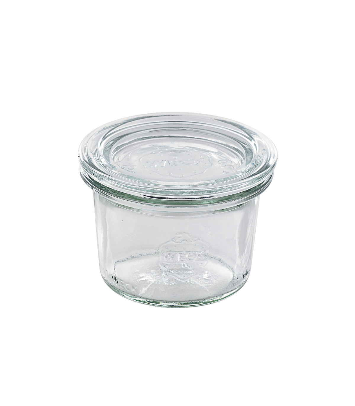 Weck RR100 - Set di 6 barattoli a Forma di Tulipano, con Coperchio in Vetro e Coperchio Fresco, 500 ml