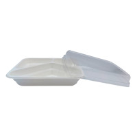 Vaschetta in polpa termosaldabile 3 scomparti (PAP21) 227x178mm H45mm 890ml