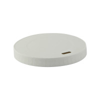 Coperchio in cartone bianco plastic-free (PAP1)  H10mm