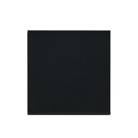 Tovagliolo nero micropoint a 2 strati