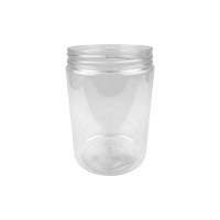 Barattolo Bokotwist in PET riutilizzabile (PET1)  H135mm 750ml