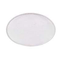 Griglia per pizza rotonda in alluminio con base forata  H4mm