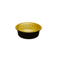 Opseal Aluminium pot black/gold  H45mm 520ml