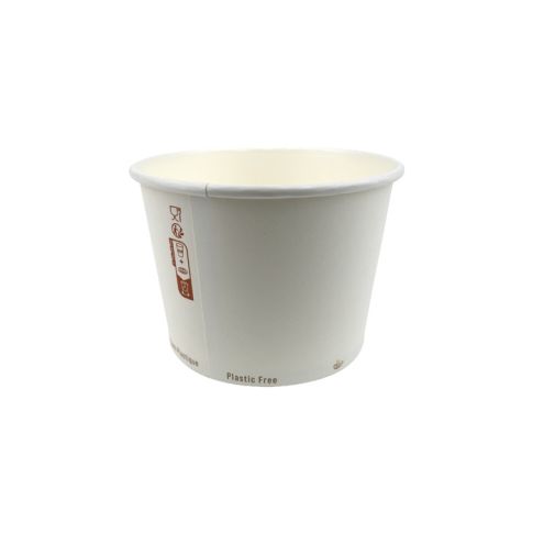 Contenitore da zuppa "Nature" biodegradabileH80mm 470ml