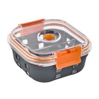 Cook Show Scatola scomparti + Copertura trasparente + Protezione in silicone 152x152mm H60mm 770ml