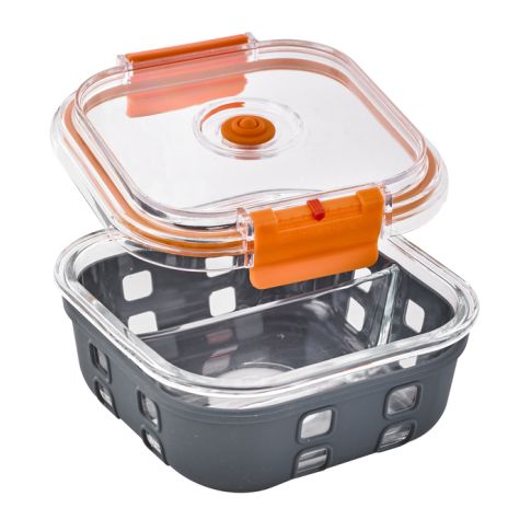 Cook Show Scatola scomparti + Copertura trasparente + Protezione in silicone 152x152mm H60mm 770ml