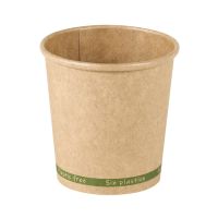 Bicchiere cartone kraft ZEN plastic-free (PAP20)H57mm 72ml