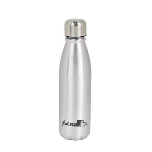 Borraccia NoxBottle in alluminio con tappo in PP e metallo (FE40 + PP5)  H245mm 500ml
