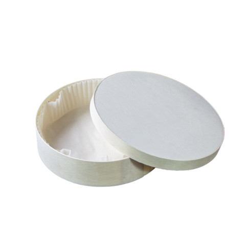 Scatola rotonda in legno misto FSC + carta da forno  H42mm 600ml