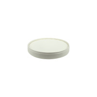 Coperchio di cartone bianco senza plastica