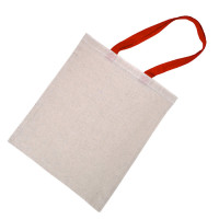 Borsa tote con manici gialli  10x230mm H300mm