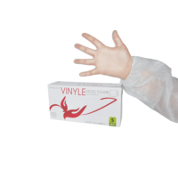 Guanto in vinile micro-polverizzato taglia XL scatola dispenser T 9/10 x100 240x115mm