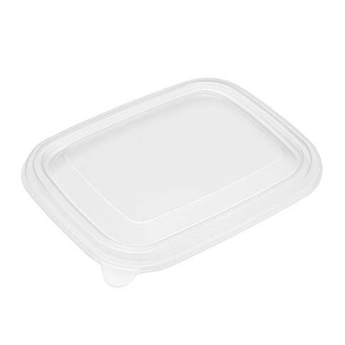 Coperchio in PET per vassoio in polpa (PET1) 135x165mm H9mm