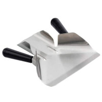 Pala per trucioli a 2 manici 206x227mm H55mm