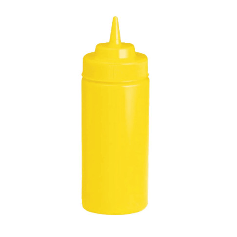 Spremiagrumi morbido giallo a 1 punta, plastica senza BPA  H260mm 630ml