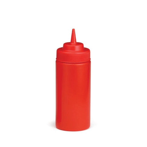 Spremiagrumi rosso morbido a 1 punta, plastica senza BPA  H185mm 230ml