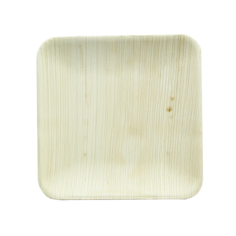 Piatto in palma  160x160mm H20mm