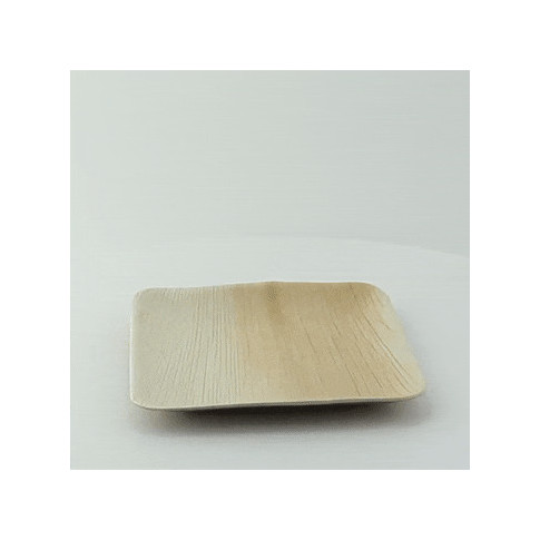 Piatto in palma  160x160mm H20mm