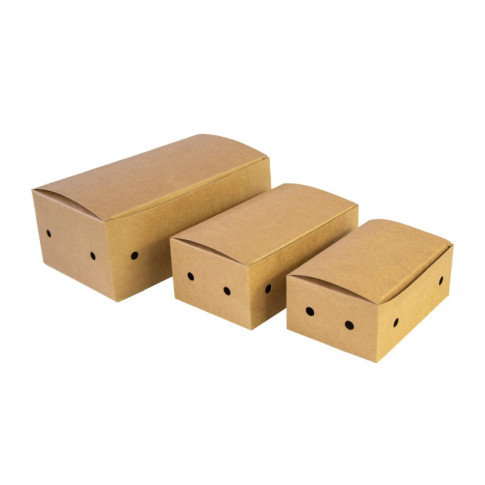 Scatola Kraft XL per Nuggets  180x105mm H70mm