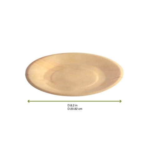 Piatto "Scandinavia" in legno  H10mm