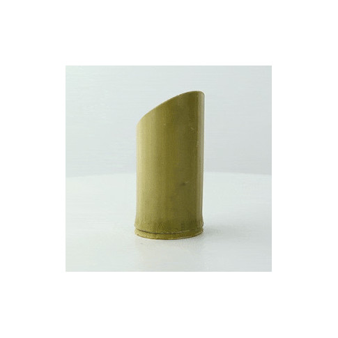 Tubo di bambù taglio obliquo"Asahi"   H90mm 60ml