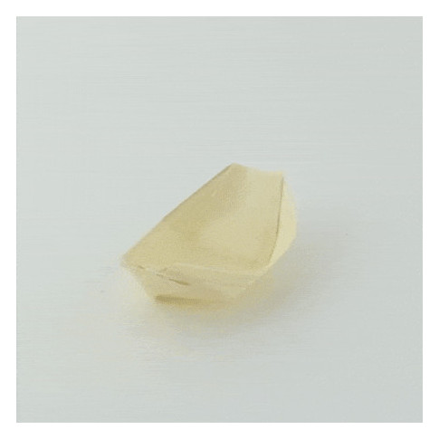 Vaschetta in legno a forma di barca 65x40mm H20mm