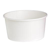 Insalatiera "Buckaty" multiuso, tonda in cartone bianco   H75mm 900ml