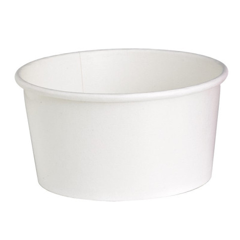 Insalatiera "Buckaty" multiuso, tonda in cartone bianco   H75mm 900ml