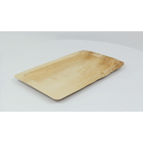 Piatto in palma 280x180mm H15mm