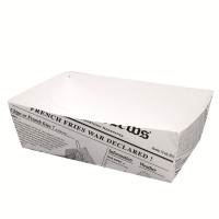 Cono in cartone laminato in PE antiunto, decorazione stampa di giornale 150x90mm H50mm 850ml