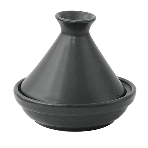 Mini tajine in porcellana nera  H80mm