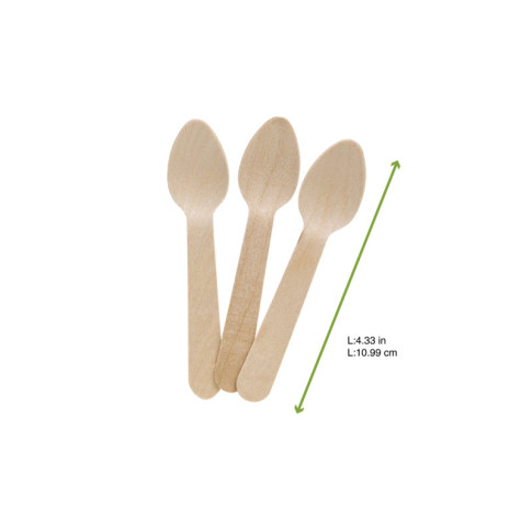 Mini cucchiaino legno  H110mm