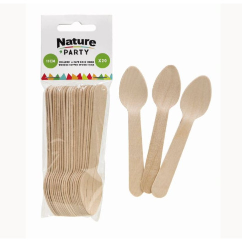 Mini cucchiaino legno  H110mm
