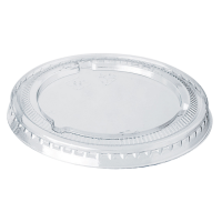 Coperchio piatto in PET trasparente  H5mm