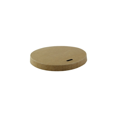 Coperchio in cartone kraft, alimenti caldi e freddi  H8mm