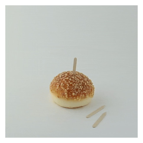 Stecchino in legno per sandwich (FOR50)  H50mm
