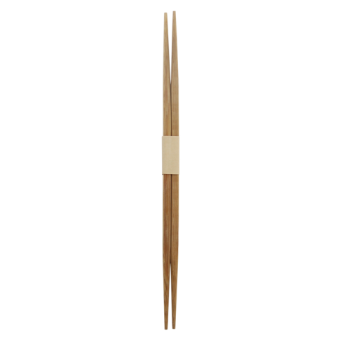 Coppia di bacchette in bambù imbustate  H240mm