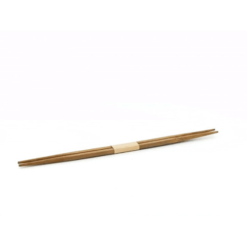 Coppia di bacchette in bambù imbustate  H240mm